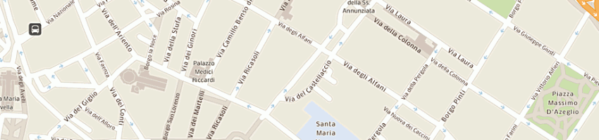 Mappa della impresa han soon duck a FIRENZE