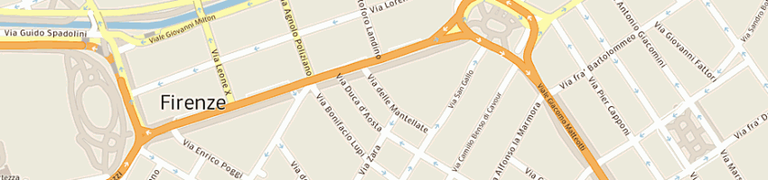 Mappa della impresa del re massimo a FIRENZE