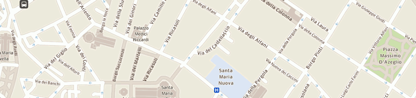 Mappa della impresa universita' degli studi di firenze centro linguistico di ateneo a FIRENZE
