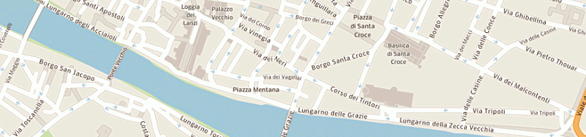 Mappa della impresa snack bar silvana di mugnaini silvana e c sas a FIRENZE