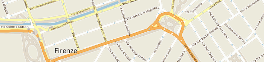 Mappa della impresa monasta francesco a FIRENZE