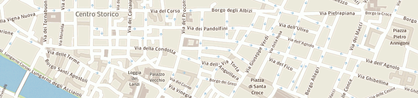 Mappa della impresa bernini giulio a FIRENZE