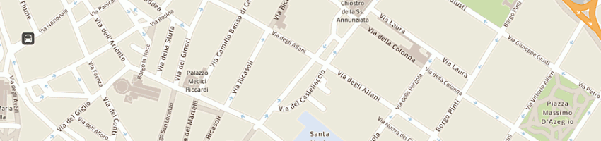 Mappa della impresa barbieri fabrizio a FIRENZE