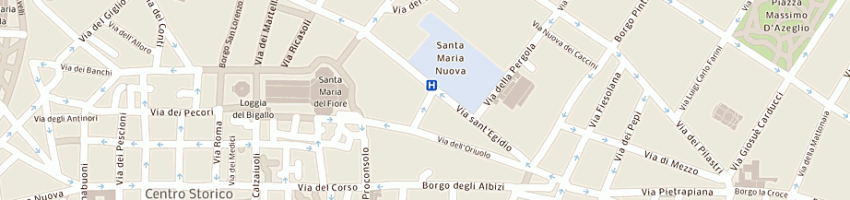 Mappa della impresa campolmi roberto filati srl a FIRENZE