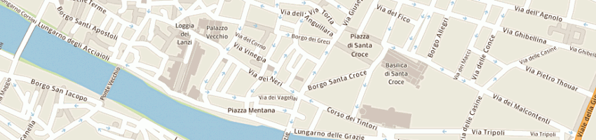 Mappa della impresa prince amico pizza service a FIRENZE