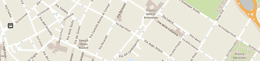 Mappa della impresa vannucci vittorio a FIRENZE