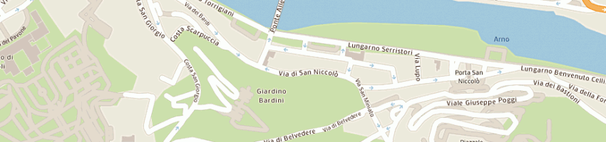 Mappa della impresa donnini mauro a FIRENZE