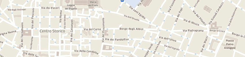 Mappa della impresa melrose avenue sas di salvatore di leo e c a FIRENZE