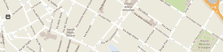 Mappa della impresa cafe' do brasil a FIRENZE