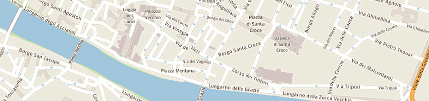Mappa della impresa chiesa evangelica metodista a FIRENZE
