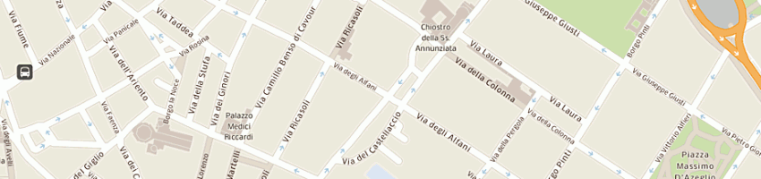 Mappa della impresa cargiolli olivo a FIRENZE