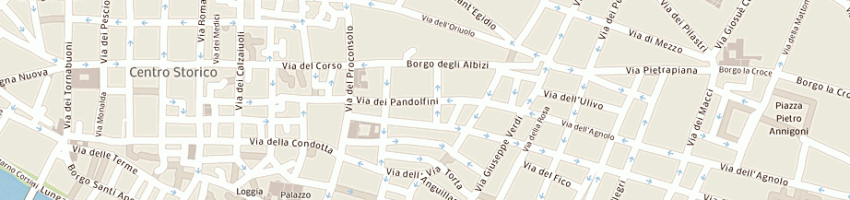 Mappa della impresa bertola' massimo a FIRENZE