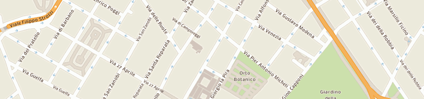 Mappa della impresa butera domenico a FIRENZE