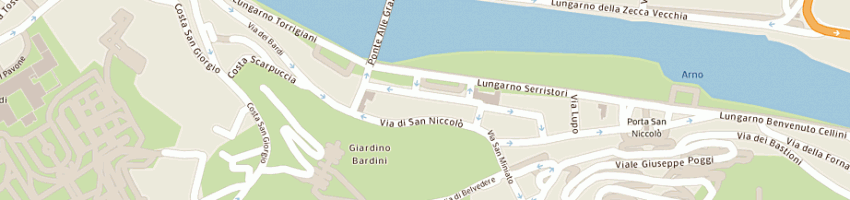 Mappa della impresa catani gagliani assicurazioni snc di guido gino e giangiacomo catani g a FIRENZE