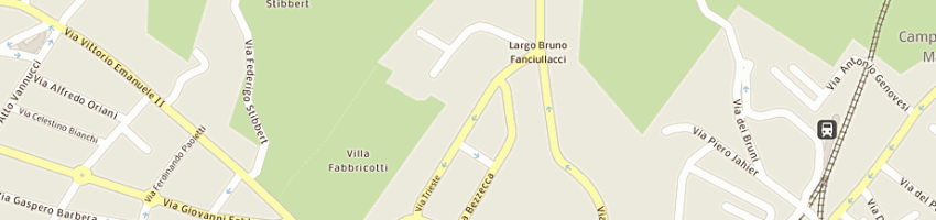 Mappa della impresa interexport sas di d lapi e c a FIRENZE