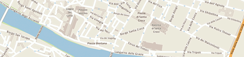 Mappa della impresa signum contraddizioni srl a FIRENZE