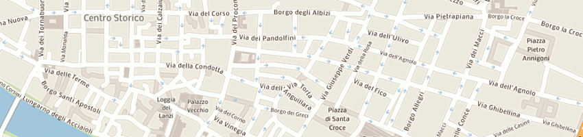 Mappa della impresa immobiliare santa margherita srl a FIRENZE