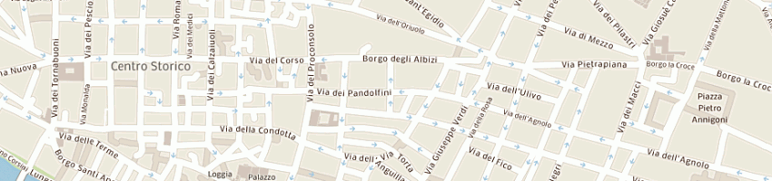 Mappa della impresa centro studi musica e arte a FIRENZE