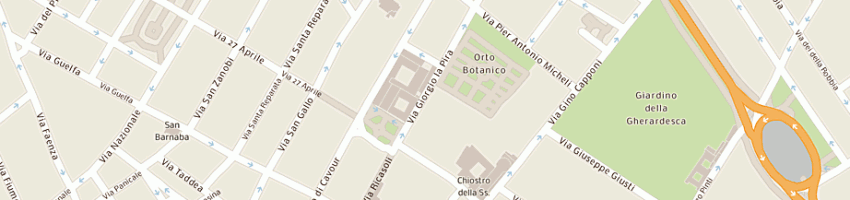 Mappa della impresa cnr centro studi a FIRENZE