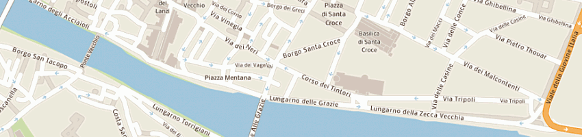 Mappa della impresa giuliani giuseppe a FIRENZE