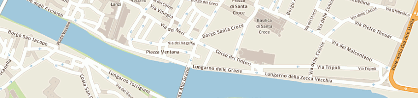 Mappa della impresa vaglica renzo e c (sas) a FIRENZE