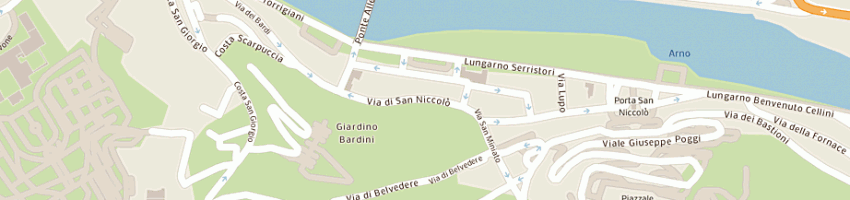 Mappa della impresa usf dip di tecnologie dell'architetura e design p spadolini a FIRENZE