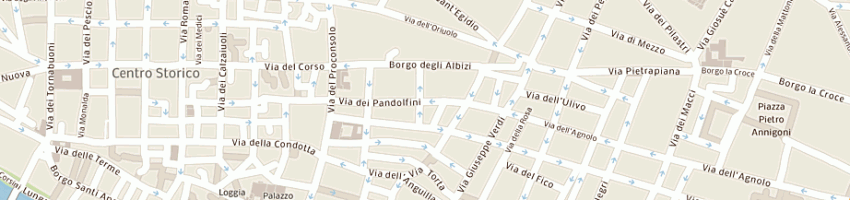 Mappa della impresa rossi daniele a FIRENZE