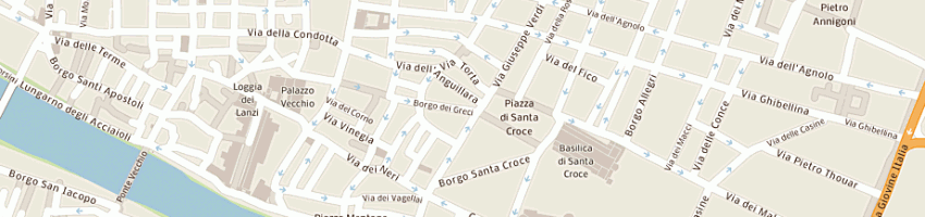 Mappa della impresa coco' a FIRENZE