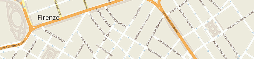 Mappa della impresa peccerini franco a FIRENZE