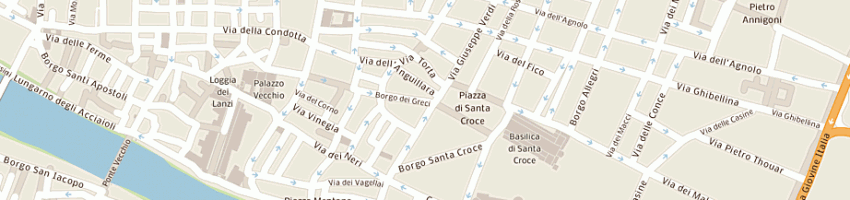 Mappa della impresa peruzzi spa a FIRENZE