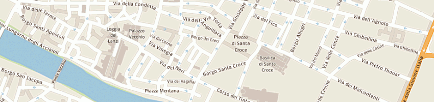 Mappa della impresa a b consulting srl a FIRENZE