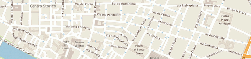 Mappa della impresa pizzicheria guadagni di guadagni stefano a FIRENZE