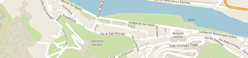 Mappa della impresa pensione silla a FIRENZE