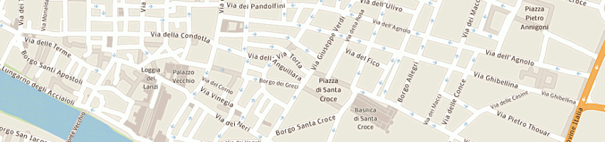 Mappa della impresa romano corrado a FIRENZE