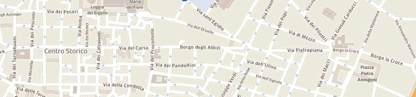 Mappa della impresa li x li regali a FIRENZE