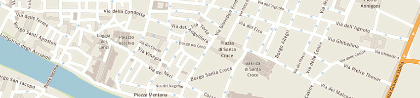 Mappa della impresa high fashion peruzzi srl a FIRENZE