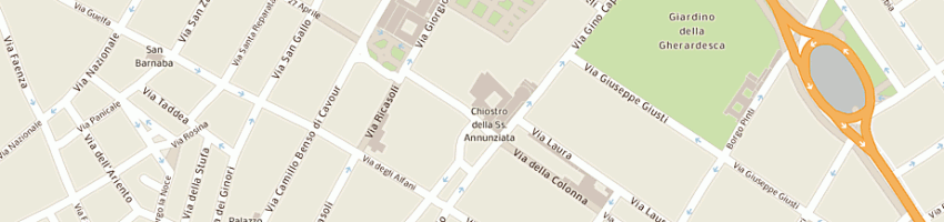 Mappa della impresa istituto di studi per l'alto adige a FIRENZE