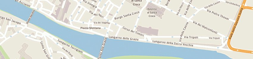 Mappa della impresa italiana brevetti spa a FIRENZE