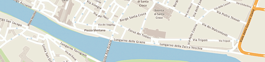 Mappa della impresa euroservice consulting sas di carlo raimondo manzini e c a FIRENZE