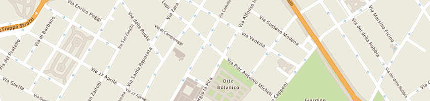 Mappa della impresa studio batacchi e di giulio a FIRENZE