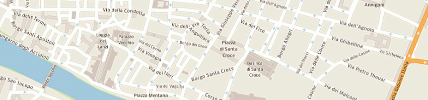 Mappa della impresa poker a FIRENZE