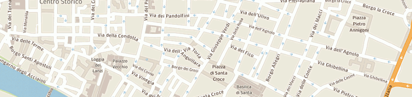 Mappa della impresa fraternita monastica di gerusalemme - sorelle a FIRENZE