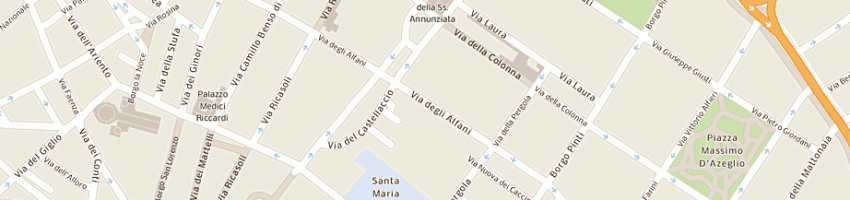 Mappa della impresa sitis di sidenko oleg e blokh arkadi snc a FIRENZE