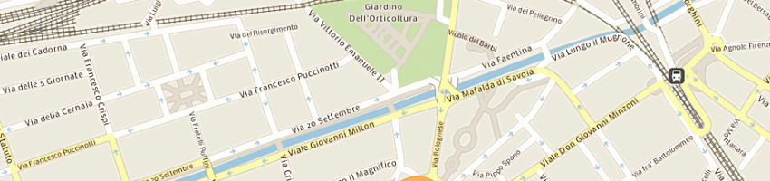 Mappa della impresa bilaghi sas a FIRENZE