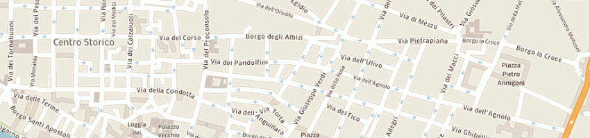 Mappa della impresa libreria salimbeni (srl) a FIRENZE