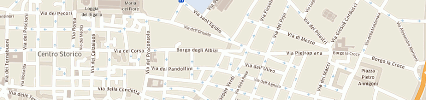 Mappa della impresa messico e nuvole snc a FIRENZE