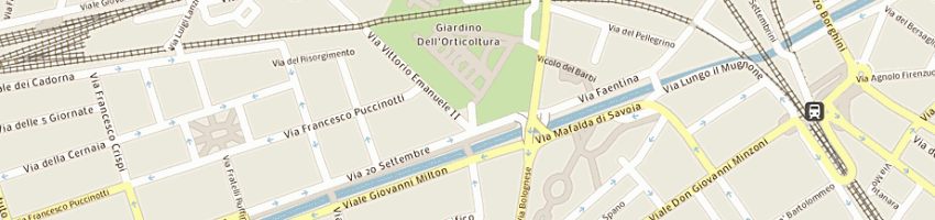 Mappa della impresa il parrucchiere snc di martini emanuele e c a FIRENZE