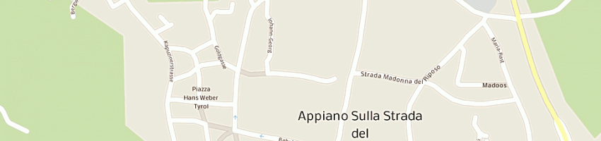 Mappa della impresa lintner oswald e co (snc) a APPIANO SULLA STRADA DEL VINO