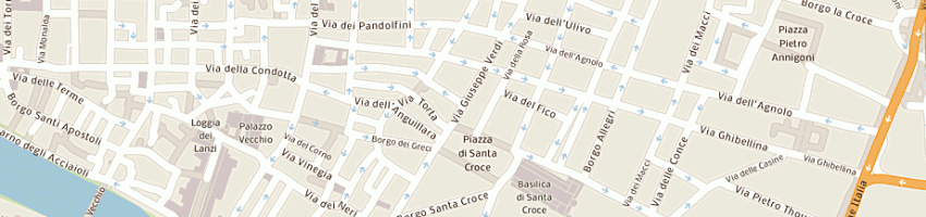 Mappa della impresa fani alessandro a FIRENZE