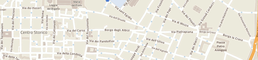 Mappa della impresa scerra paolo a FIRENZE